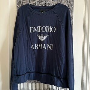 Emporio Armani Crew neck long sleeve shirt size XL